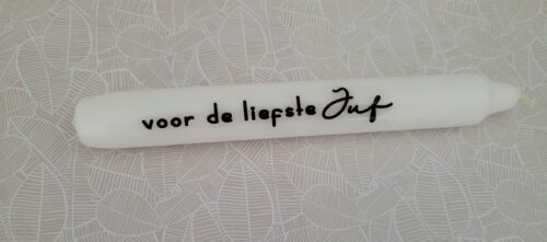 Kaars liefste juf