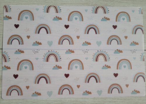 Regenboog placemat